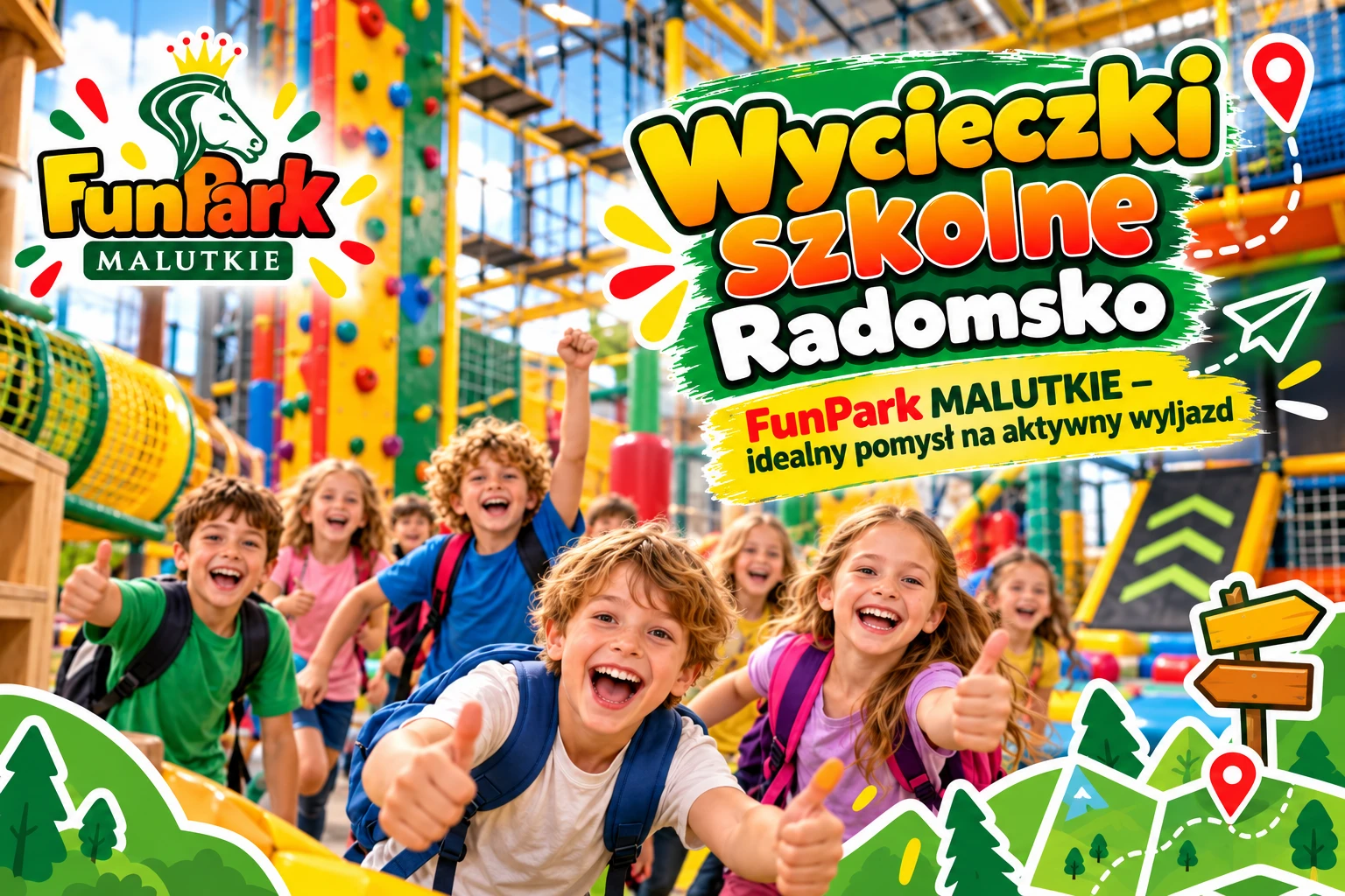 Wycieczki szkolne Radomsko – dlaczego MALUTKIE to&nbsp;dobry pomysł na&nbsp;wyjazd?